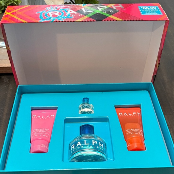 Ralph Lauren Other - Ralph Lauren Women's Bath & Body Set - Blue, Pink, Orange